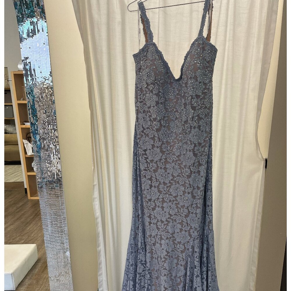 Jovani 68005 SZ 18 periwinkle